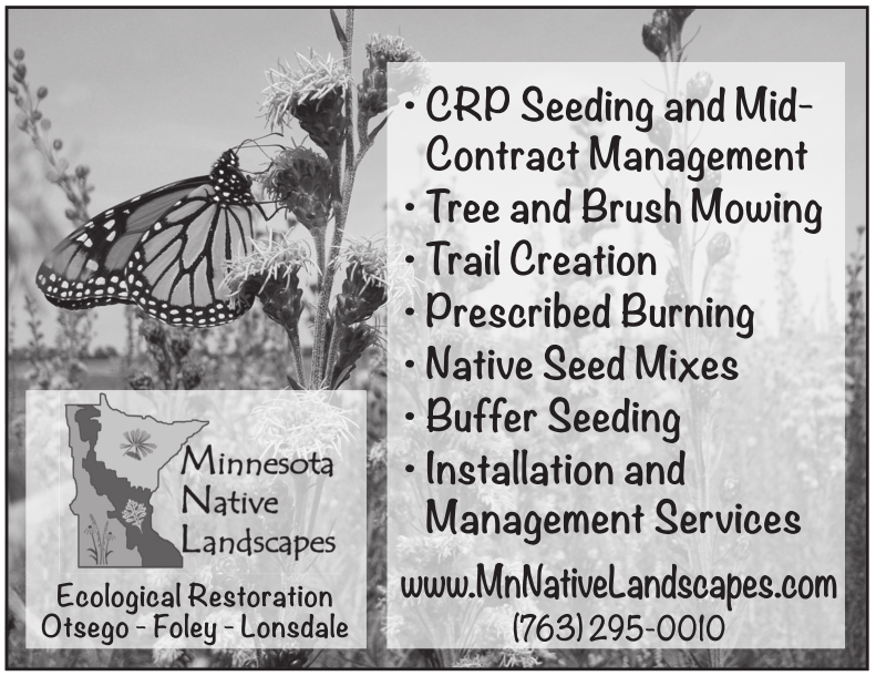 Ecological Restoration Otsego Foley Lonsdale Minnesota Native Ecological Restoration Otsego Foley Lonsdale Minnesota Native Landscapes Monticello Mn